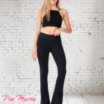 Calza oxford de algodón con lycra tienda piu maria online