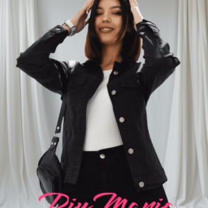 CHAQUETA BLACK ELASTIZADA piu maria tienda online