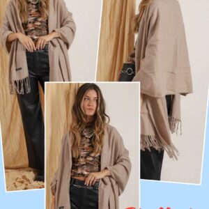 Bufandon de lana sintética TIENDA ONLINE PIU MARIA