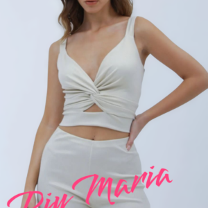 TOP NUDO MORLEY FOIL TIENDA PIU MARIA LA PLATA