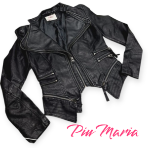 CAMPERA DE ECO CuERO TIENDA PIU MARIA