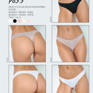 PACK DE 3 COLALEss DE MICROFIBRA PIU MARIA TEL 2215113402