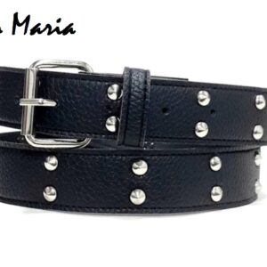 CINTO DOBLE TACHA CUERINA PASE 30mm