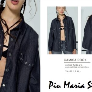 CAMISA ROCK TIENDA PIU MARIA TEL 2215113402