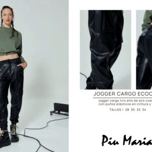JOGGER CARGO de ECOCUERO TIENDA ONLINE PIU MARIA 2215113402